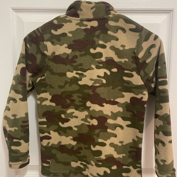 Childrens fleece full zip sweater size 7/8 - Picture 2 of 3